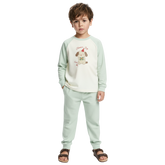 Imported Cute Dog Print Baby Pajama Set – Soft Cotton Track Suit