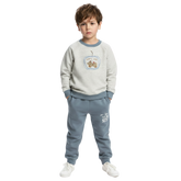 Imported Kids Sweatshirt and Jogger Set Happy Dog Print