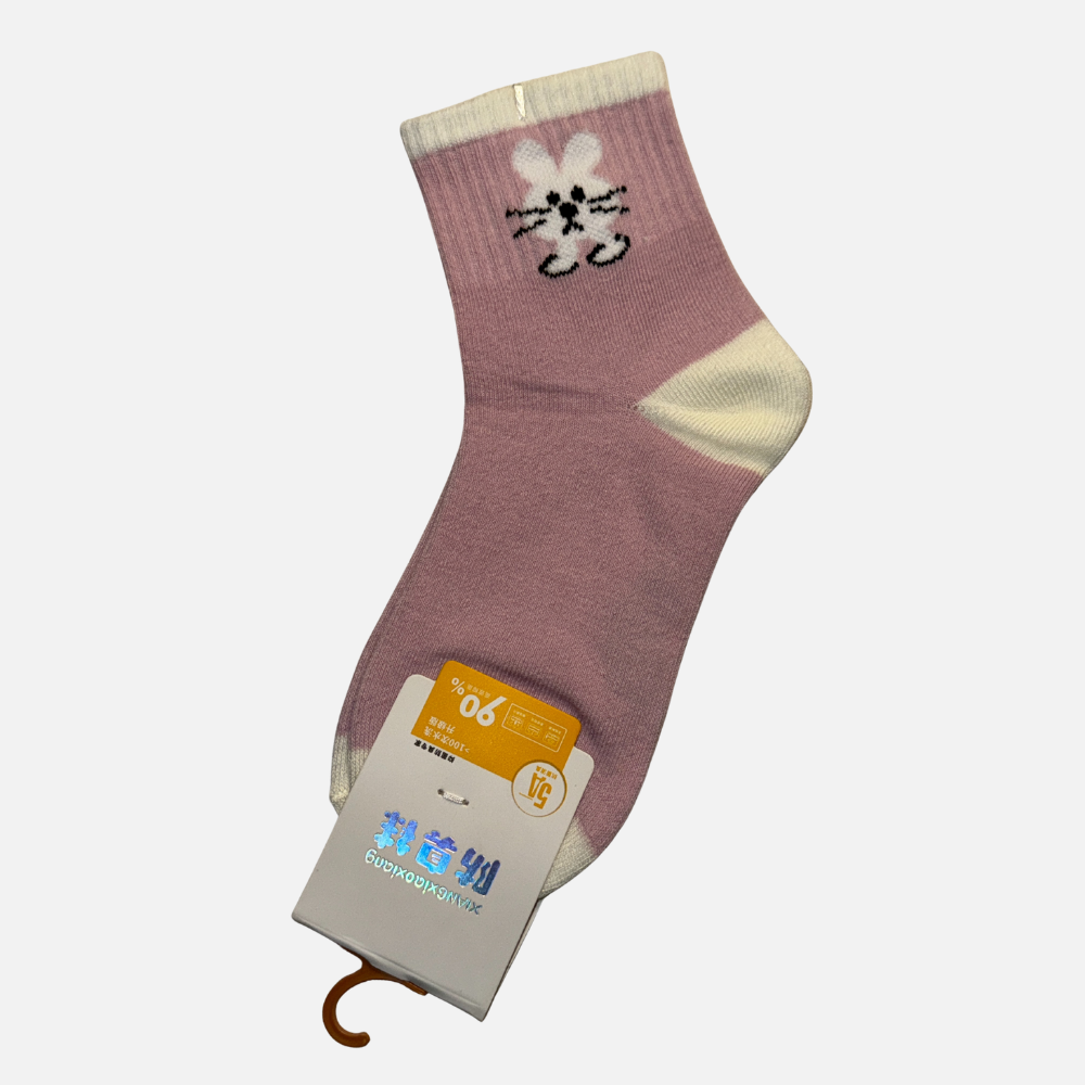 Imported Kids Cute Cartoon Ankle Socks – Pack of 3 & 5