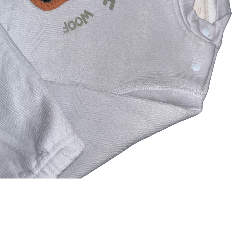 Imported Baby Cotton Track Suit with Woof Dog Print