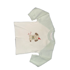 Imported Cute Dog Print Baby Pajama Set – Soft Cotton Track Suit